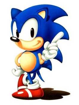 Desenho de Sonic pintado e colorido por Usuário não registrado o dia 23 de  Março do 2011